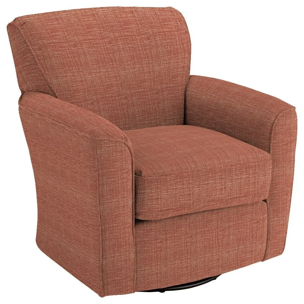 Best Home Furnishings Swivel Barrel Chairs 2888 Kaylee Swivel Barrel
